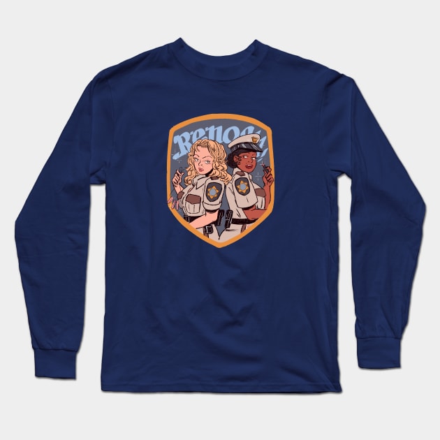 Reno 911! Long Sleeve T-Shirt by jackie morrow